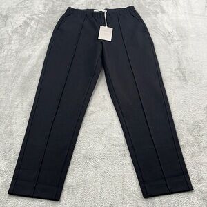 NEW Everlane S‎ The Dream Pant Black Cotton Modal Blend Pull On Adjustable